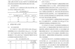 泡沫混凝土配合比表
